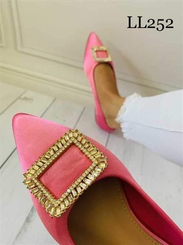Balerinki damskie 7ALL252.FUSHIA (36/41,12par)
