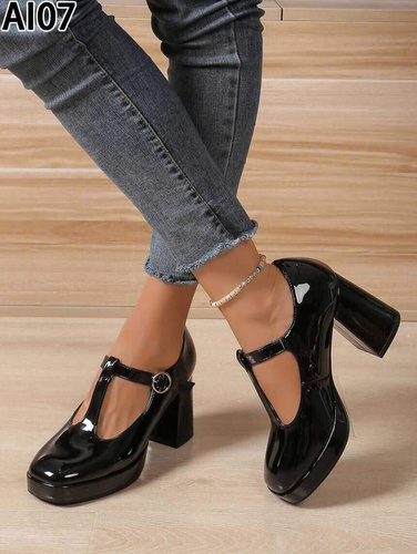 Czółenka damskie AI07.BLACK (36/41,12par)