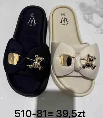 Klapki damskie 7A510-81.KOLORDOWYBORU (36/41,12par)