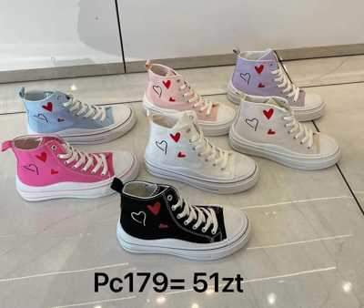 Trampki damskie 7APC179.KOLORDOWYBORU (36/41,12par)