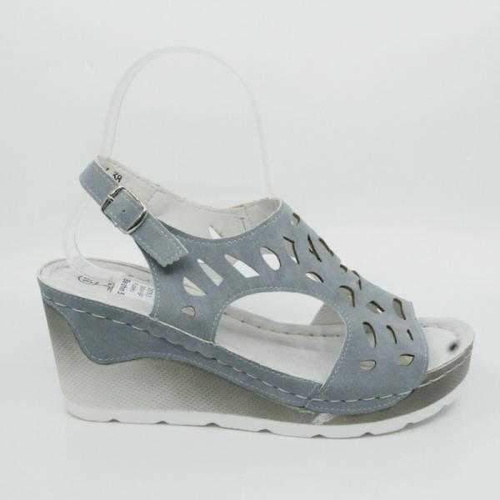 Sandały damskie DE75-3.GREY (36/41,8par)