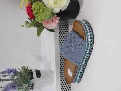 Klapki damskie 7AAT0674.BLUE (36/41,12par)