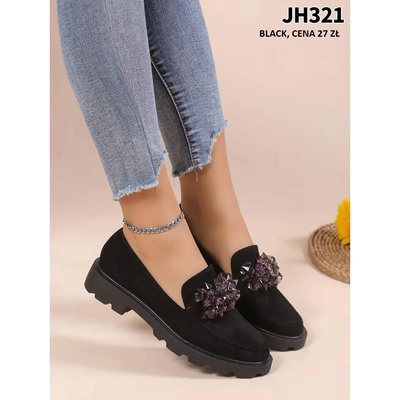 Półbuty damskie JH321.BLACK  (36/41,12par)
