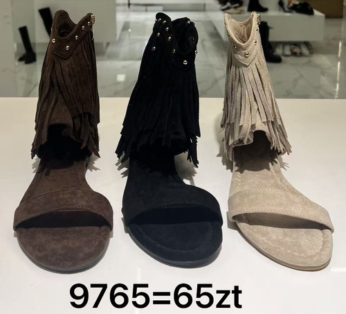 Klapki damskie 9765.KOLORDOWYBORU (36/41,12par)