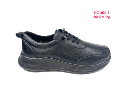 Półbuty damskie 7ACC1002-1.BLACK (36/42,12par)