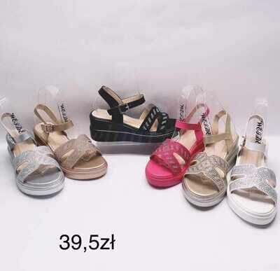 Sandały damskie 7ABE9069.KOLORDOWYBORU (36/41,12par)