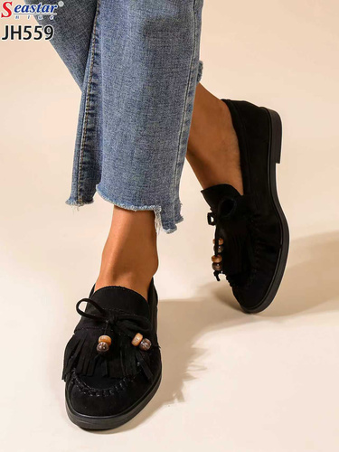 Balerinki damskie  7AJH559.BLACK (36/41,12par)