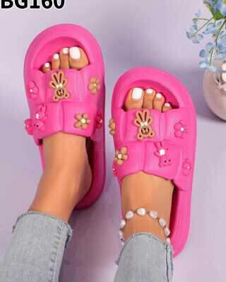 Klapki damskie   7ABG160.FUSHIA  (36/41,12par)