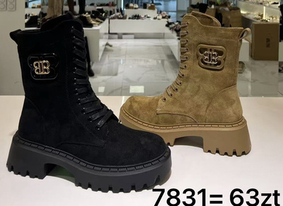 Botki damskie ocieplane 7831.KOLORDOWYBORU (36/41,12par)