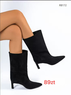 Botki damskie 7ARB172.BLACK (36/41,12par)