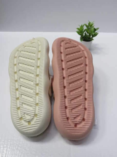 Klapki damskie  7A2308.MIX BL/WH/PI (36/41,24par)