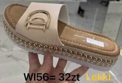Klapki damskie 7AWI56.BEIGE (36/41,12par)