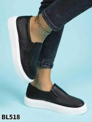 Trampki damskie 7ABL518.BLACK (36/41,12par)