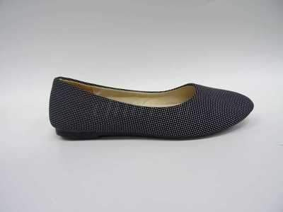 Balerinki damskie 7AE990-3.BLACK (36/41,12par)