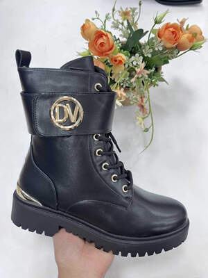 Botki damskie 7A75756.BLACK MAT (36/41,12par)