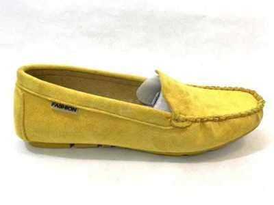Balerinki damskie 7AMH01-9.YELLOW (36/41,12par)