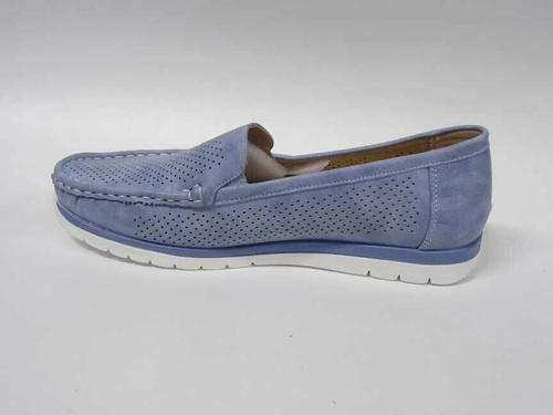 Mokasyny damskie 7A2802-5D.BLUE (37/42,12par)