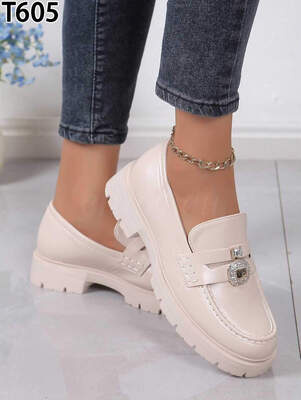 Półbuty damskie 7AT605.BEIGE (36/41,12par)