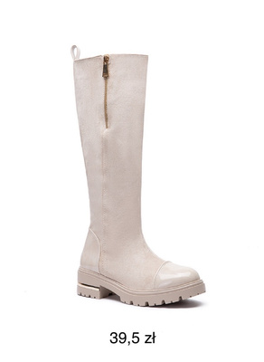 Kozaki damskie LG577.BEIGE (36/41,12par)