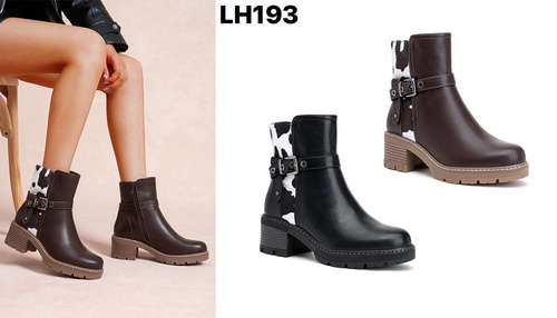 Botki damskie LH193.KOLORDOWYBORU (36/41,12par)