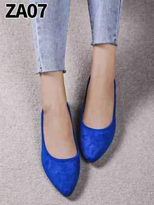 Balerinki damskie 7AZA07.BLUE (36/41,12par)