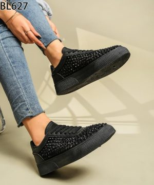 Buty sportowe damskie  7ABL627.BLACK (36/41,12par)