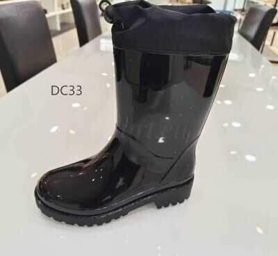 Kalosze damskie 7ADC33.BLACK (36/41,12par)