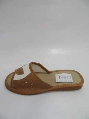 Kapcie damskie 7A75A02.BROWN (36/41,10par)