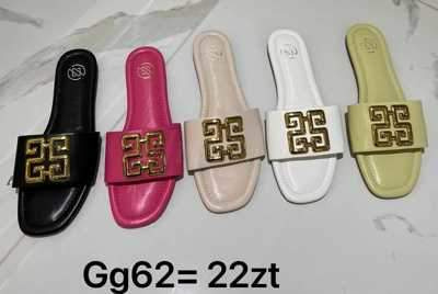 Klapki damskie 7AGG62.WHITE, FUSHIA  (36/41,12par)