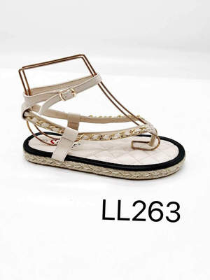 Sandały damskie 7ALL263.BEIGE (36/41,12par)