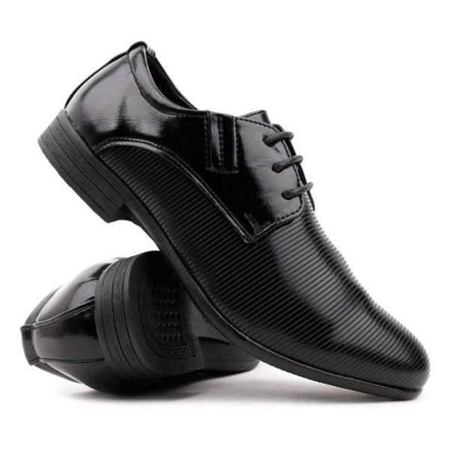 Półbuty chłopięce 5AAB118C-1.BLACK (31/36,12par)