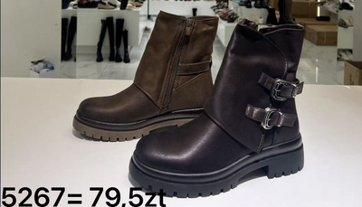 Botki damskie ocieplane 7A5267.BLACK (36/41,12par)