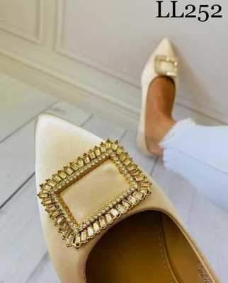 Balerinki damskie 7ALL252.BEIGE (36/41,12par)