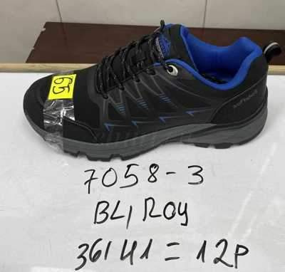 Buty sportowe damskie 7A7058-3.BLACK/ROYAL (36/41,12par)