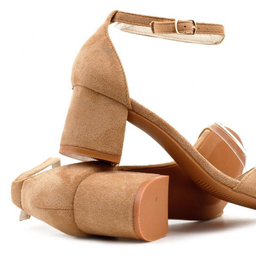 Sandały damskie SY25A-15.CAMEL (36/40,12par)