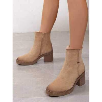 Botki damskie    7AKE219.BEIGE      (36/41,12par)