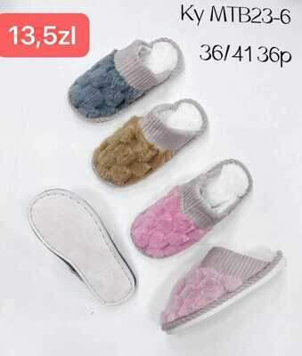 Kapcie damskie 7AMTB23-6.MIX (36/41,36par)