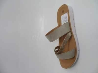 Klapki damskie 7ADH03A-3.BEIGE (36/41,12par)