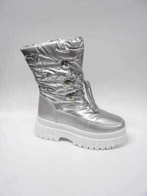Botki damskie 7A81322-3.SILVER (36/41,12par)