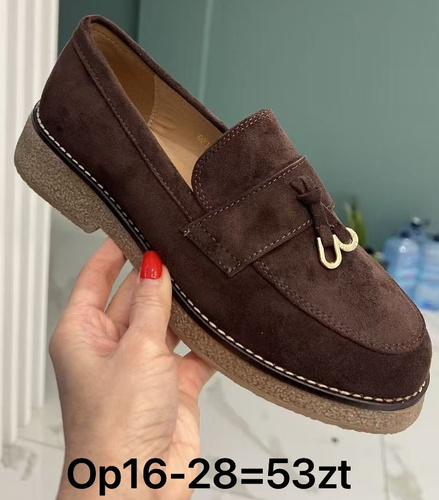 Półbuty damskie OP16-28.KOLORDOWYBORU (36/41,12par)