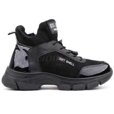 Trzewiki damskie RM924-1.BLACK (37/41,12par)