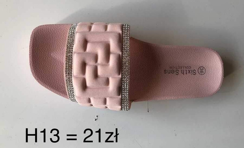 Klapki damskie 7AH13.PINK (36/41,12par)