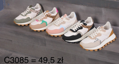  Buty sportowe damskie C3085.KOLORDOWYBORU (36/41,12par)