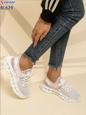 Buty sportowe damskie 7ABL629.PINK (36/41,12par)