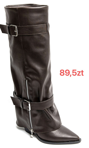 Kozaki damskie 8629.KOLORDOWYBORU (36/41,12par)