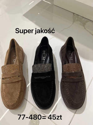 Balerinki damskie 7A77-480.KOLORDOWYBORU (36/41,12par)