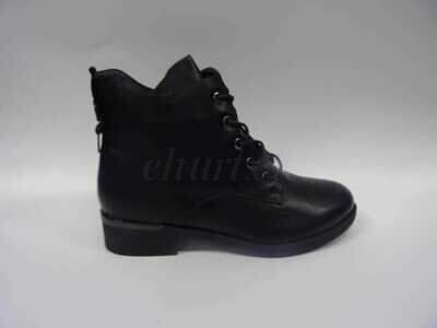 Botki damskie ocieplane 7A959-3.BLACK (37/41,12par)