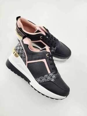 Buty sportowe damskie 7AHY813-A.BLACK/PINK (36/41,12par)