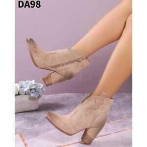 Botki damskie   7ADA98.KHAKI   (36/41,12par)