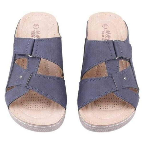 Klapki damskie DE995-1.NAVY (36/41,12par)